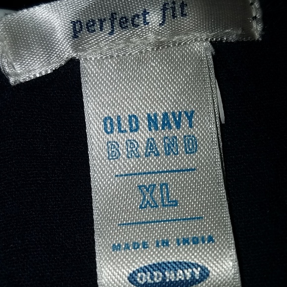 Navy thin sequined top - Picture 5 of 6